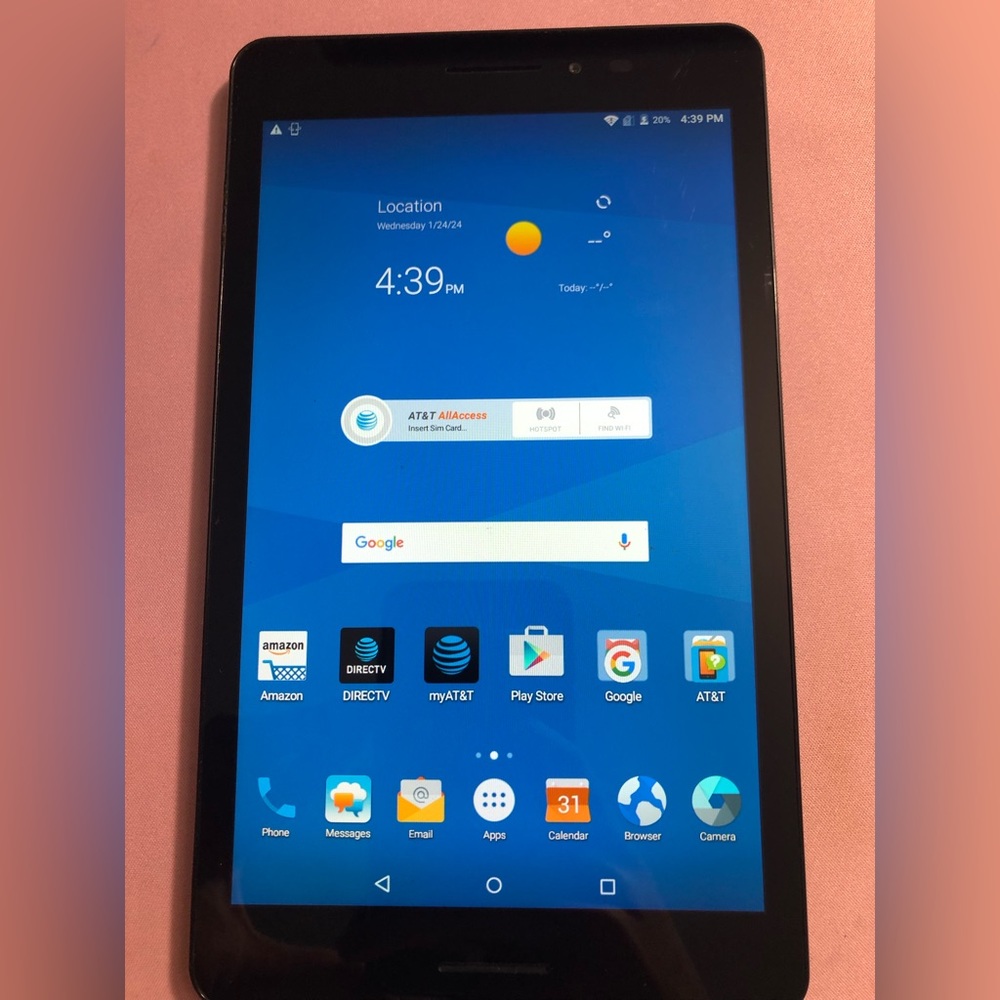 AT&T 8in Android Tablet